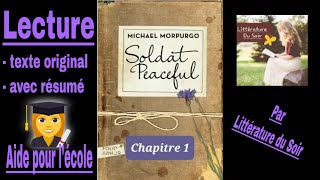 1 Soldat Peacefull  livre audio  Michaël Morpurgo  chapitre 1 [upl. by Boigie]