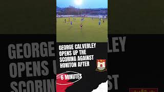 George Calverley opens the scoring vs Honiton Town [upl. by Viveca]