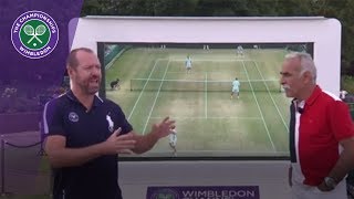 Wimbledon 2017  Mansour Bahrami on his flamboyant style of tennis [upl. by Valentina]