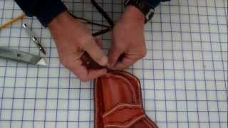 Making a Pommel Holster Part 2 of 2 Fabrication [upl. by Iznik]