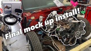 First gen Cummins 48re install [upl. by Vevine877]