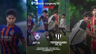 Akhir 1 Piala Belia 2024 JDT IV vs Terengganu FC IV [upl. by Ivanah]