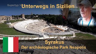 Italien Sizilien  Syrakus Archäologischer Park Neapolis [upl. by Mulford920]