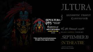 Last Chance Sepultura FINAL DENVER SHOW Ticket link in description Sepultura farewelltour live [upl. by Karia]