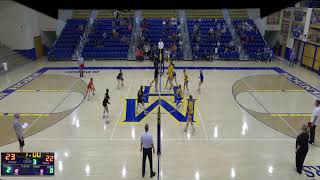 Mountain Home Bombers vs Batesville Pioneers Volleyball [upl. by Anaert706]