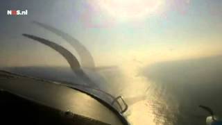 Terrifying footage of two planes crashing in midair over the Netherlands [upl. by Dlanger]