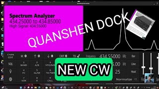 QUANSHENG DOCK  NEW CW TX FEATURE [upl. by Barbuto]