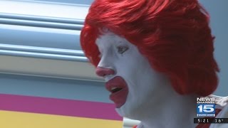 Ronald McDonald visits Parkview children’s hospital [upl. by Laehplar]