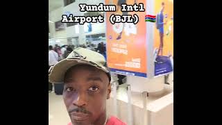 gambia airport back to the US gambia usa [upl. by Olinde]