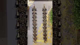 Brass wall decor diwali diwalicelebration homedecor decoration usa trending chennai pune [upl. by Gaither]