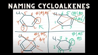 Naming Cycloalkenes  Organic Chemistry [upl. by Ocsinarf]