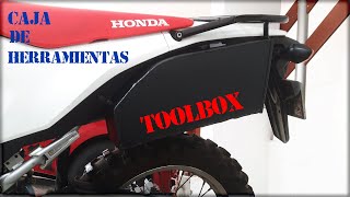 🔧 Caja de Herramientas 🔧 Moto 🔧 Toolbox 🔧 Motorcycle 🔧 HONDA CRF250L 🏍 [upl. by Kalli442]