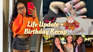 LIFE UPDATE  BIRTHDAY RECAP 💕 NO MORE BRACES 😁 [upl. by Niloc]