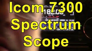 Icom 7300 Spectrum Scope  IMPROVED [upl. by Russian]