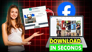 How to download Facebook videos on LaptopPc in 2024 [upl. by Atiuqat]