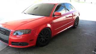 Red Audi A4 [upl. by Nwatna]