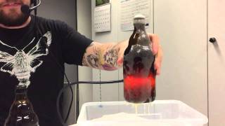 Experiment zu Folge 55 Der Pilz im Pils Beer tapping [upl. by Rhoda]