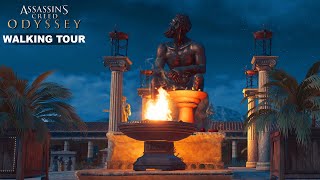 The Glory of 431 BCE Greece  Thasos City Ambience Walk in 4K  AC Odyssey [upl. by Celestina700]