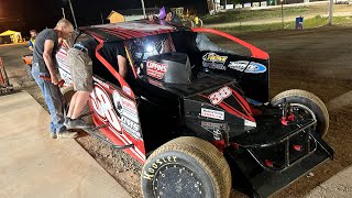 Wild modified main event race onboard with 38 Ryan Susice at Ransomville Speedway savedthegopro [upl. by Medlin]