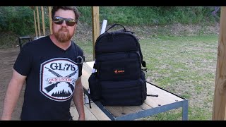 HUNTIT TACTICAL RANGE BACKPACK REVIEW [upl. by Arerrac744]