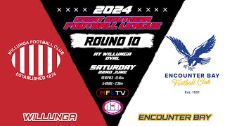 GSFL  Round 10  Reserves  Willunga Vs Encounter Bay At Willunga Oval [upl. by Kliment]