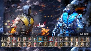 Mortal Kombat X Gameplay 4K 60FPS [upl. by Ylrebnik]