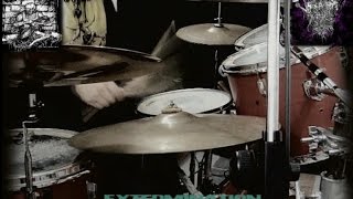 Extermination Dismemberment Drum Cover [upl. by Zorah]