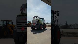 The CLAAS 990 Jaguar 50 year anniversary forage harvester in action [upl. by Anyek976]