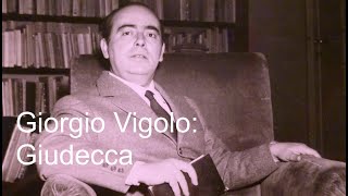 Giorgio Vigolo Giudecca [upl. by Jamila]