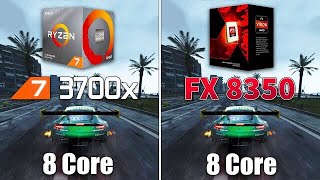 Ryzen 7 3700x vs FX 8350 Test in 8 Games [upl. by Dulla]