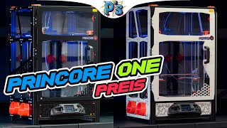 PRINCORE ONE 3D Drucker  Preis  Entwicklung  Daten [upl. by Rubma]