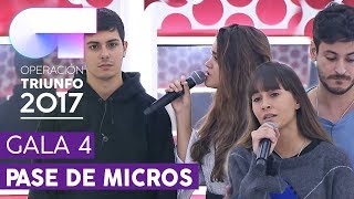 quotCON LAS GANASquot  Amaia y Aitana  Primer pase de micros para la Gala 4  OT 2017 [upl. by Kleper]