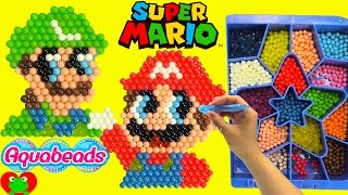 Super Mario Aquabeads and Surprises [upl. by Cad308]