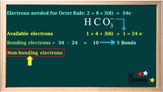 WCLN  Lewis structure for a polyatomic ion  1  Chemistry [upl. by Eustashe757]