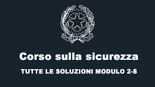 Alternanza Scuola Lavoro  Corso Sulla Sicurezza  TUTTE LE RISPOSTE alternanza MIUR Risposte [upl. by Behah]