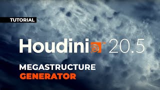 Houdini 205 Megastructure Generator  Procedural Modeling [upl. by Neyud]