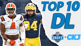 The Top 10 Defensive Linemen In The 2024 NFL Draft [upl. by Gunzburg]