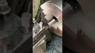 High Carbon Steel Cutting in Lathe Machine shortvideos machine machinary [upl. by Seana]