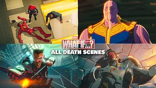 ❊ Marvels What If  All Death Scenes 1x09 [upl. by Ahsan]