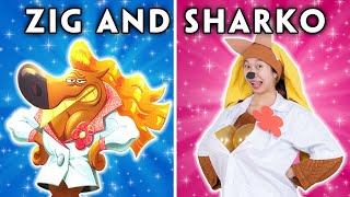 Zig and Sharko Who Is More Handsome  Parody The Story Of Zig amp Sharko  Woa Parody [upl. by Toll]