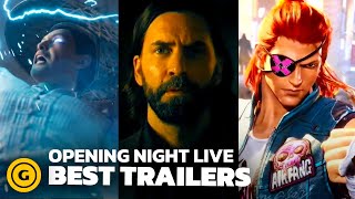 Best Gamescom Opening Night Live Trailers 2023 [upl. by Necaj]