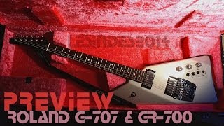 Roland G707  GR700 Guitar Synthesizer  Preview [upl. by Oremo421]