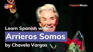 Chavela Vargas  Arrieros Somos Lyrics  Letra English amp Spanish [upl. by Inalaek]