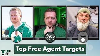 Talkin Jets  Top Free Agent Targets amp Jets Rumors [upl. by Enovi241]