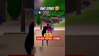 DUO STRAT MARVEL SEASON fortnite xpglitchfortnitecreativemap fortniteclip [upl. by Eeralih]