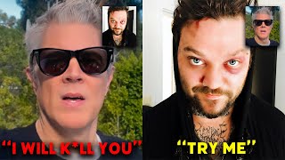 Johnny Knoxville Sends Threatening Message Bam Margera IG Live [upl. by Carlyle]