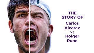 A Lifetime In The Making Carlos Alcaraz vs Holger Rune  Wimbledon 2023 [upl. by Tsiuqram]