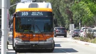 782016 Metro Buses at Warner Center [upl. by Areek]