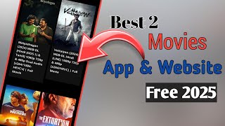 New 2 Best Movie App amp website To Watch New Release Movies on Google Play store Movies In Free 💯 [upl. by Singhal]