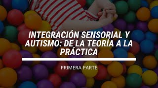 Integración sensorial y autismo de la teoría a la práctica primera parte [upl. by Monarski832]